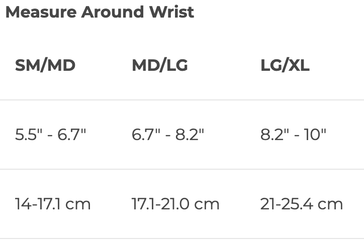 MUELLER FIR 4-WAY STRETCH WRIST SUPPORT