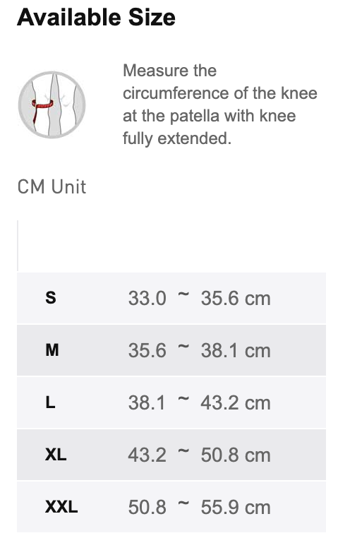 LP708 STANDARD KNEE SUPPORT