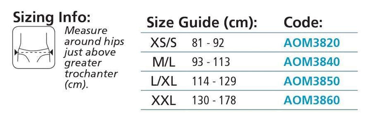 AOM38 - ALLCARE CORE STABILITY BELT