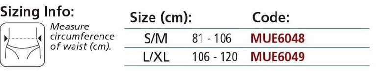 MUE604 FIRM FITTING ABDOMINAL BINDER