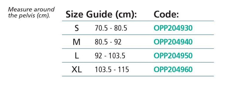 OPP2049 HERNIA TRUSS DOUBLE SIDED