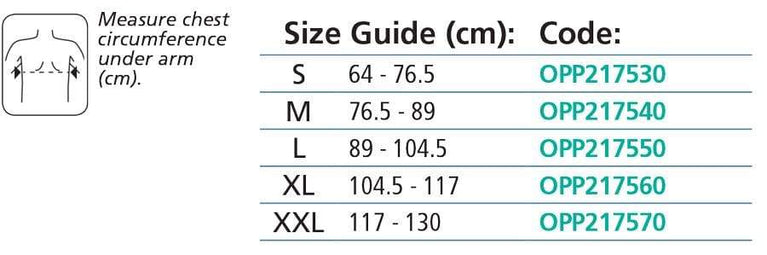OPP2175 POSTURE AID CLAVICLE BRACE