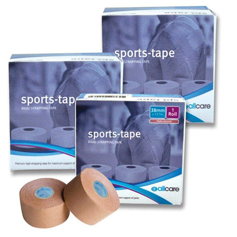 ALLCARE RIGID TAPE,  PREMIUM ZINC OXIDE SPORTS STRAPPING TAPE